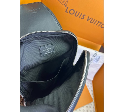 Сумка слінг сіра Louis Vuitton Avenue NM Damier Graphite c800