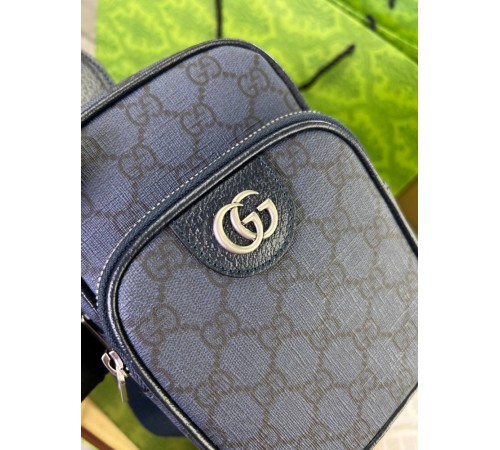 Сумка-слінг синя Gucci Ophidia GG Blue c806