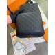 Сумка слінг чорна Louis ochoton Avenue Damier Infini c812