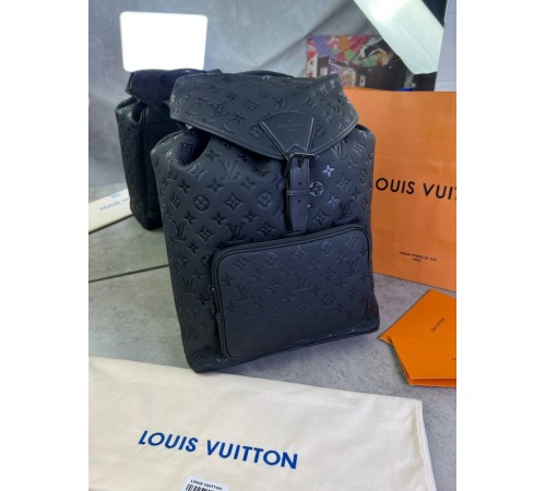 Рюкзак чорний Louis Vuitton Montsouris c825