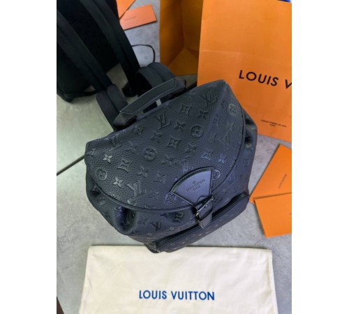 Рюкзак чорний Louis Vuitton Montsouris c825