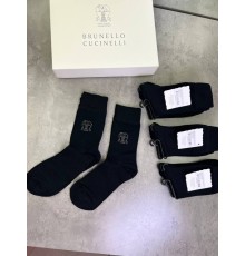 Шкарпетки чорні Brunello Cucinelli Black t150