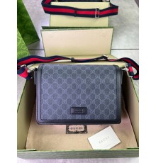 Месенджер сірий Gucci Crossbody GG c792