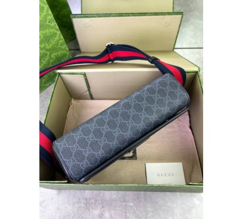 Месенджер сірий Gucci Crossbody GG c792