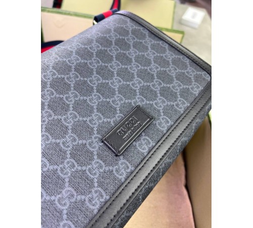 Месенджер сірий Gucci Crossbody GG c792