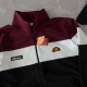 Костюм Ellesse чорний з бордовим