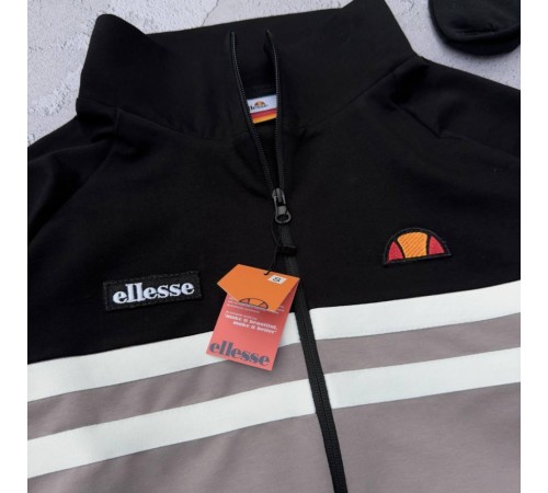 Костюм Ellesse сірий із чорним