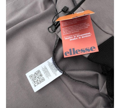 Костюм Ellesse сірий із чорним