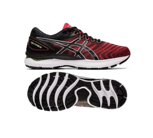 Кросівки чоловічі Asics GEL-Nimbus 22 40 (25,5 см) Сlassic Red/Black (1011A680-601-40)