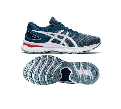 Кросівки чоловічі Asics GEL-Nimbus 22 40 (25,5 см) Light Steel/Magnetic Blue (1011A680-404-40)