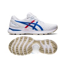 Кросівки чоловічі Asics GEL-Nimbus 22 39,5 (25 cм) White/Electric Blue (1011A780-100-39.5)