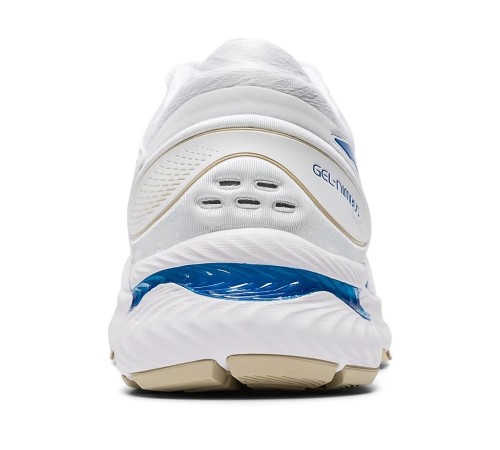 Кросівки чоловічі Asics GEL-Nimbus 22 39,5 (25 cм) White/Electric Blue (1011A780-100-39.5)