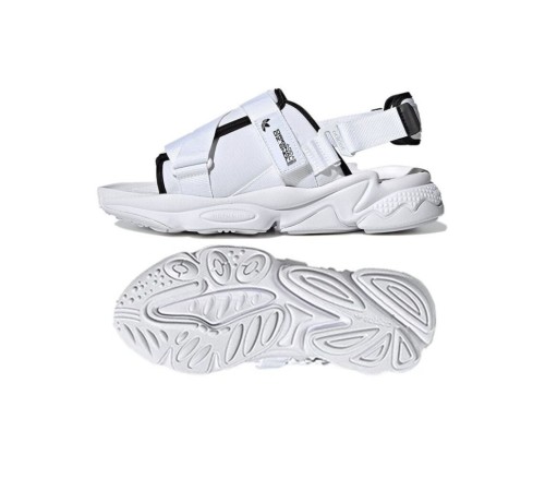 Сандалі чоловічі Adidas Ozweego Sandals 43 1/3 (27,5 см) White/Grey/Black (H67276-43-1.3)