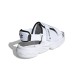 Сандалі чоловічі Adidas Ozweego Sandals 43 1/3 (27,5 см) White/Grey/Black (H67276-43-1.3)