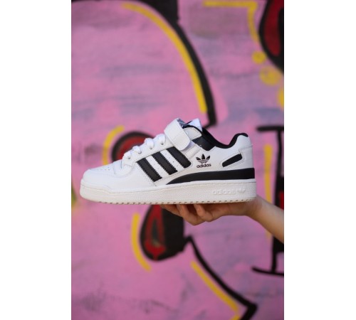 Жіночі кросівки Adidas Forum Low White/Black