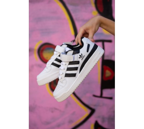 Жіночі кросівки Adidas Forum Low White/Black