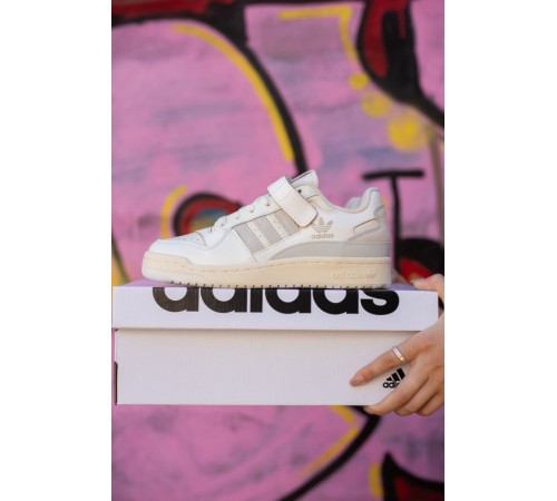 Жіночі кросівки Adidas Forum Low White Beige