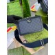 Месенджер прямокутний синiй Gucci Ophidia GG Blue c805