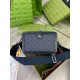 Месенджер прямокутний синiй Gucci Ophidia GG Blue c805