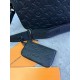 Месенджер чорний Louis Vuitton Black Trio Monogram c828