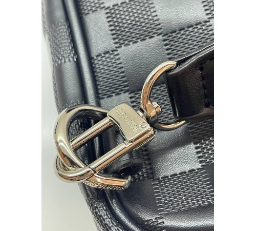 Чоловічий слінг Louis Vuitton Avenue NM Damier Infini, чорний