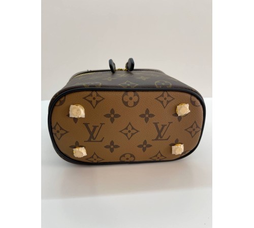 Жіноча сумка Louis Vuitton Vanity PM Monogram Revers Коричневый