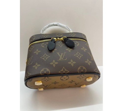 Жіноча сумка Louis Vuitton Vanity PM Monogram Revers Коричневый