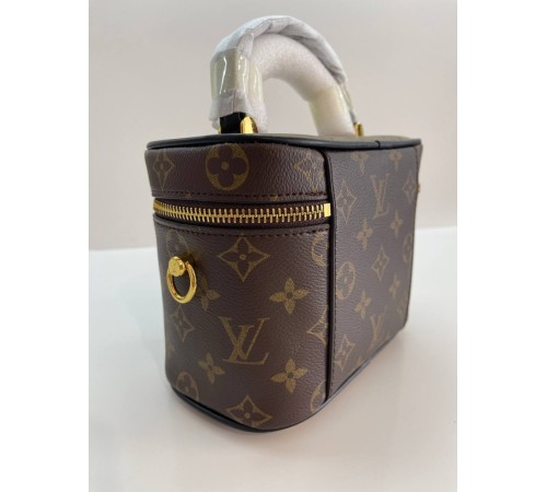 Жіноча сумка Louis Vuitton Vanity PM Monogram Revers Коричневый