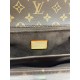 Жіноча сумка Louis Vuitton Metis Monogram  Коричневий