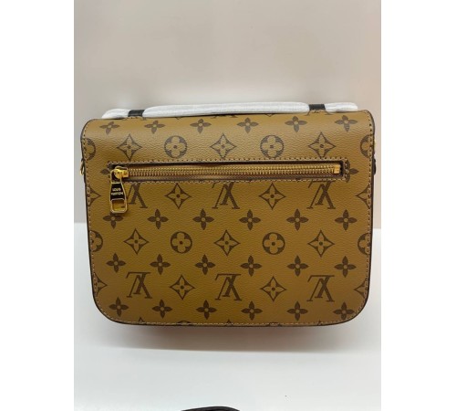 Жіноча сумка Louis Vuitton Metis Lona Monogram Reverse Canvas  Коричневий