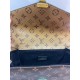 Жіноча сумка Louis Vuitton Metis Lona Monogram Reverse Canvas  Коричневий