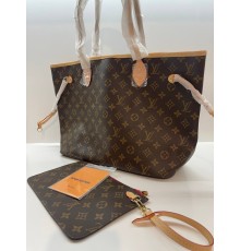 Жіноча сумка Louis Vuitton CarryAll PM Monogram  Коричневий