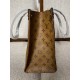 Жіноча сумка-шопер Louis Vuitton OnThe GO Monogram  Коричневий