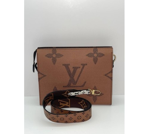 Жіноча сумка-клатч Louis Vuitton OnTheGo Monogram Коричневий