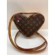 Жіноча сумка Louis Vuitton Game on Coeur Heart Monogram, коричнева