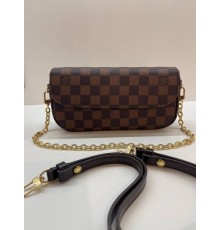 Жіноча сумка-клатч Louis Vuitton Sac Recoleta Monogram, коричнева