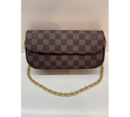 Жіноча сумка-клатч Louis Vuitton Sac Recoleta Monogram, коричнева