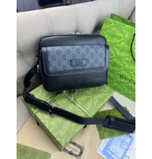 Крос-боді сірого кольору Gucci With Tag c839