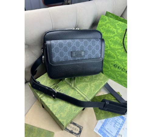 Крос-боді сірого кольору Gucci With Tag c839