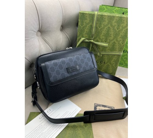 Крос-боді сірого кольору Gucci With Tag c839