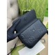 Крос-боді чорного кольору Gucci GG Supreme Small c841