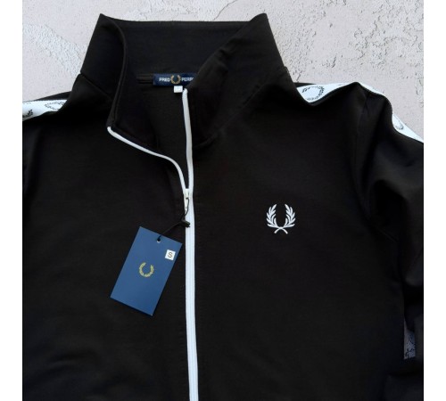 Костюм Fred Perry чорний лампас + 2 пари шкарпеток у подарунок