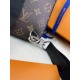 Сумка-слінг коричнева Louis Vuitton Avenue NM Monogram c837