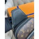 Сумка-слінг коричнева Louis Vuitton Avenue NM Monogram c837