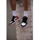 Чоловічі кросівки Nike Air Jordan 1 low white black/red