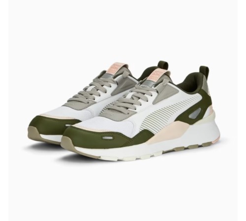 Кросівки чоловічі Puma RS 3.0 Synth Pop White Green Moss (392609-07)