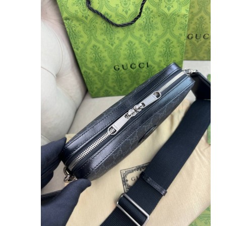 Месенджер сiрий Gucci With Tag Gray c842