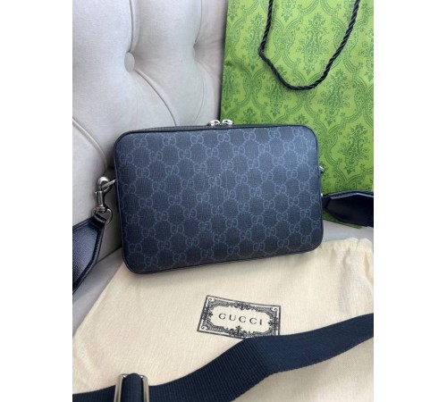 Месенджер сiрий Gucci With Tag Gray c842