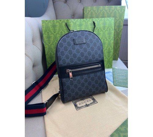 Нагрудна сiра сумка Gucci GG Gray c845