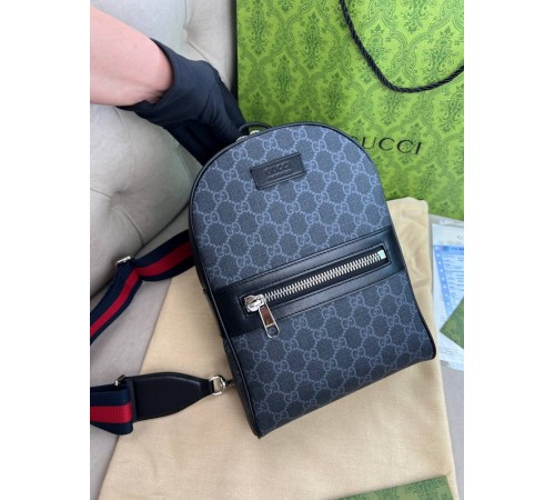 Нагрудна сiра сумка Gucci GG Gray c845